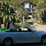 На кабриолете из Нового Афона к озеру Рица!